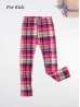 Kids Houndstooth Print Stretchy Legging 